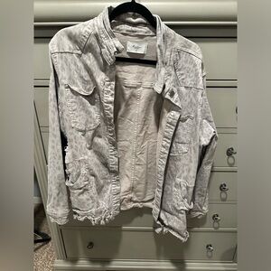 Signature Gray Button Down Shirt